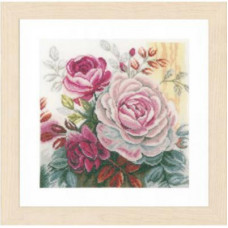 Набір для вишивання хрестиком LanArte Рожева троянда (PN-0165376)