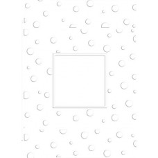 Заготовка для листівки з конвертом Die Cuts, Білі крапки (14 х 10,5) Embossed cards (CM-025-00013) (32)