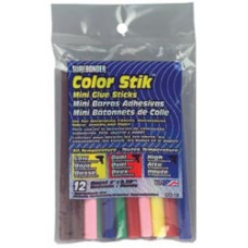 Кольорові стрижні для клейових пістолетів All-Temp Color Stik Mini Glue Sticks 5/16х4 (CO-12V)