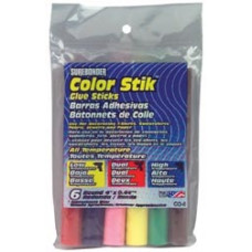 Цветные стержни для клеевых пистолетов All-Temp Color Stik Glue Sticks 7/16х4 (CO-6V)