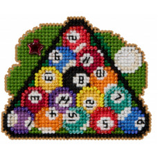 Набір для вишивання Mill Hill Більярдні кулі (MH182613)