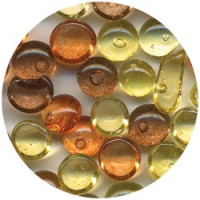 Кабошони акрилові Robins Nest Соняшник (DD-BOTTL-5)