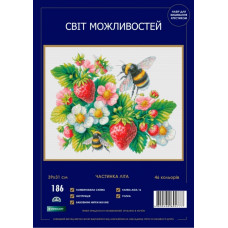 Набір для вишивання хрестиком Світ можливостей Частинка літа (186 SM-N)