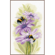 Набір для вишивання хрестиком LanArte Танцюючі бджоли (PN-0190652)