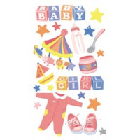 Наклейки з веллуму Sticko Малюк (SP-LFB36)