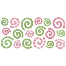 Наклейки з веллуму Sticko Завитки з глітером (SPZG-08)