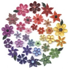 Набір для квілінгу Quilled Creations Квіти (Q40-16)