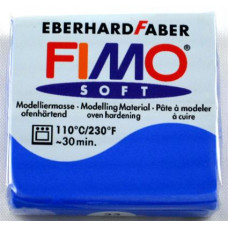 Полімерна глина Fimo Soft, Brilliant Blue (8020-33)
