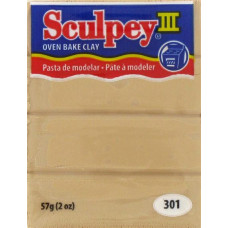 Полімерна глина Sculpey III Polymer Clay, Tan (301)