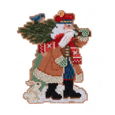 Набір для вишивання Mill Hill Douglas Fir Santa (MH202232)