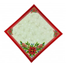 Серветка різдвяна з різдвяними квітами Virena (СПВ_204)