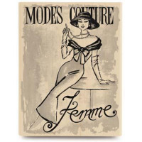 Гумовий штамп Stampabilities Modes Couture (JR1052)
