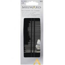 Набір голок для шиття і вишивки з нитковтягувачем Milward (2129003)