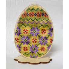 Набор для вышивания бисером Alisena Яйцо на подставке (2139)