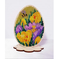 Набор для вышивания бисером Alisena Яйцо на подставке (2141)