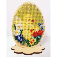 Набор для вышивания бисером Alisena Яйцо на подставке (2142)