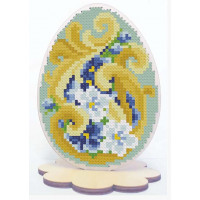 Набір для вишивання бісером Alisena Яйце на підставці (2164)