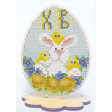 Набор для вышивания бисером Alisena Яйцо на подставке (2166)