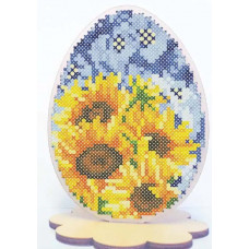 Набор для вышивания бисером Alisena Яйцо на подставке (2174)