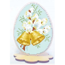 Набор для вышивания бисером Alisena Яйцо на подставке (2177)