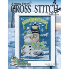 Журнал Колекція вишивки хрестиком Stoney Creek 2022 Winter Vol 34, Number 1(SCWIN22)