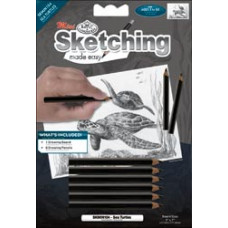 Набір для малювання картини олівцями за номерами Royal Brush Морські черепахи (SKMIN-104)