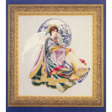 Схема для вышивки Lavender & Lace World Peace Angel (LL51)