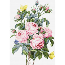 Набір для вишивання хрестиком Luca-S Букет троянд (B2373)