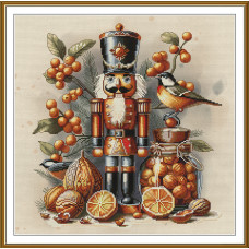 Набір для вишивання хрестиком Нова Слобода Лускунчик (СР2378)