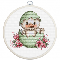 Набір для вишивання хрестиком Luca-S Перша посмішка весни (BC238)