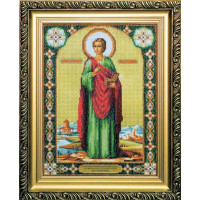 Набір для вишивання бісером Чарівна мить Ікона великомученика та цілителя Пантелеймона (Б-1018)