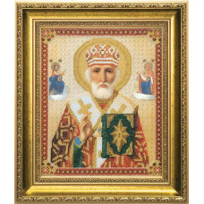 Набір для вишивання бісером Чарівна мить Ікона святителя Миколая Чудотворця (Б-1019)