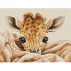 Набір для вишивання хрестиком Luca-S Дитина жирафа (B2425)
