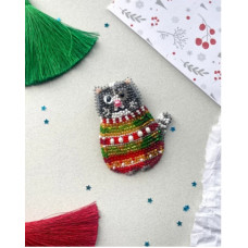 Набір для вишивання бісером Абріс Арт У светрику (AD-247)