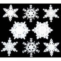 Набір ґудзиків без пительки Jesse James Свіжий сніг (2486)