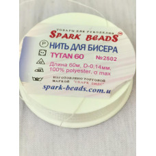 Нитки для вишивання бісером Ariadna, молочний (2502.60)