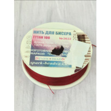 Нитки для вишивання бісером Ariadna, бордовий (2622.100)