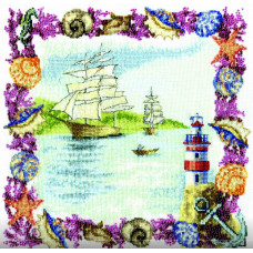 Набір для вишивання хрестиком Crystal Art Сказання про море (ВТ-264)