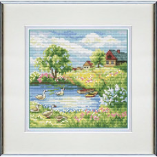 Набір для вишивання хрестиком OLANTA Літо в селі 2 (VN-269) Набір для вишивання хрестиком OLANTA Літо в селі 2 (VN-269)
