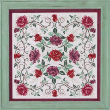 Схема для вышивки Glendon Place Rosaceae (The Rose Mandala)(GP271)