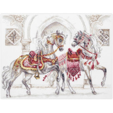 Набір для вишивання хрестиком Magic Needle Королівські коні (220-424)