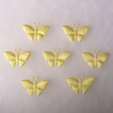 Аплікація Only Метелик, лимонний (EM-00077)