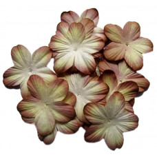 Бумажные цветы Only Жёлто-коричневые (P20-40)