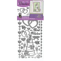 Наклейки HOTP Весілля срібні (2021)