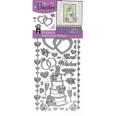 Наклейки HOTP Весілля срібні (2021) Наклейки HOTP Весілля срібні (2021)