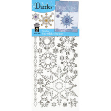 Наклейки під вишивку HOTP Cніжинки срібні (1894) Наклейки під вишивку HOTP Cніжинки срібні (1894)