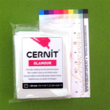 Моделин Cernit-Glamour, белый 110 (CR-CE0910056010)