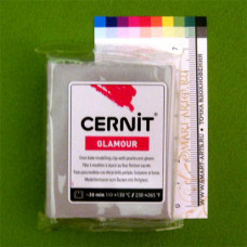 Моделин Cernit-Glamour, серебро 123 (CR-CE0910056080)