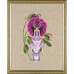 Набор бисера MillHill для дизайна Mirabilia Leafy Cabbage Rose Rose Couture (NC300E)