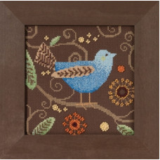 Набір для вишивання Mill Hill Блакитна пташка (DM301811)